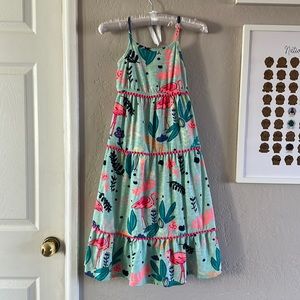 Adorable Flamingo Maxi Dress